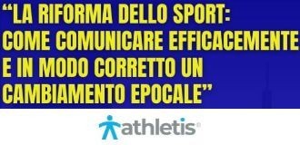 ATHLETIS: La riforma dello Sport